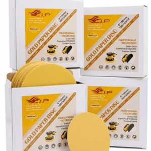Boîte de Disques Abrasifs Velcro "Gold Paper" (Ø 150 mm)